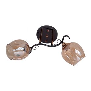 Светильник потолочный 31948/2BK+FGD AMB ЭкономСвет