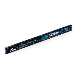 Светильник LED DUWI СВ-К 1200х75х25 мм 36 Вт 2700лм 6500К Матовый Сталь-Белый