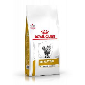 Сухой корм для кошек Royal Canin Vet Diet Urinary S/O Moderate Calorie при мочекаменной болезни 400г