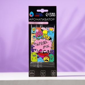 Ароматизатор подвесной Grand Caratt Бабл Гам, картонный