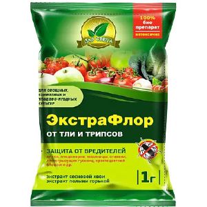 ЭкстраФлор № 1  1гр.(от тли и трипсов)№1 ЕС х200