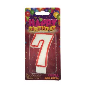 Свеча для торта цифра 7