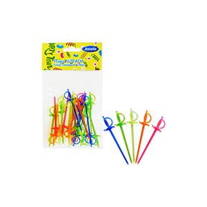 [1712] Пики пластиковые шпаги 24шт