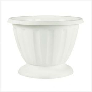 Вазон Альтернатива Пальмира, 10 л, белый М1398