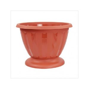 Вазон Альтернатива Пальмира, 10 л, коричневый М1563