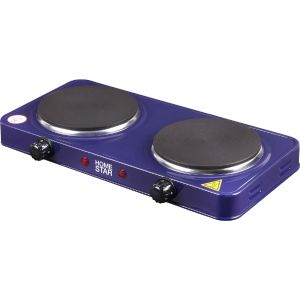 Электроплитка HOMESTAR HS-1104, чугун, серия сапфир