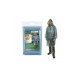 Плащ-дождевик на липучках Ecos, размер XXL, зеленый