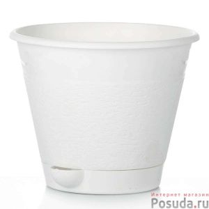 [М1417] Горшок цв, «Мадера» 1,5л (белый)