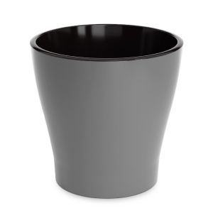 [М7935] Горшок цв, «Лея» 3,6л двойной (серый)