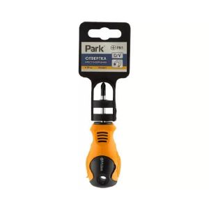 Отвертка Park Standart PH1х3,8см, двухкомпонентная рукоятка, крестовая