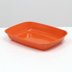 Туалет округлый без сетки 33,5 х 25 х 6 см, коричневый  3371380