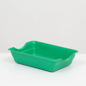 Туалет глубокий без сетки 36 х 26 х 9 см, зеленый 3371388