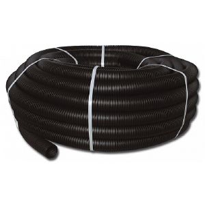 Шланг гофрированный сантехнический d40 мм Черный