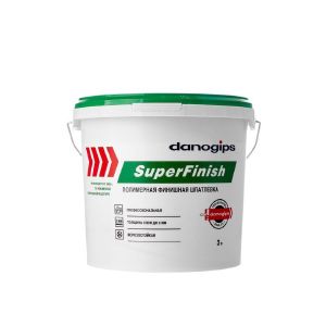 Шпатлевка финишная полимерная Danogips SuperFinish, 3 л