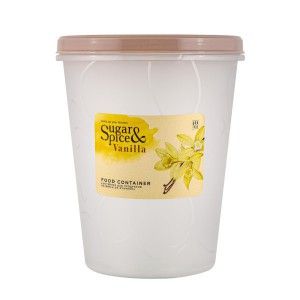 Банка для продуктов Sugar&Spice Vanilla с завинчивающейся крышкой 1л латте SE188911005