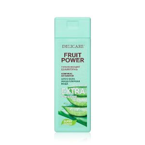 Шампунь для волос Delicare Fruit Power « очищение и увлажнение » с экстрактом алоэ 280мл