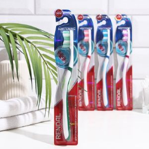 Зубная щетка Rendal « WHITENING » средней жесткости