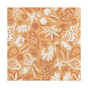 Коврик для ванной Вилина Standart 67160-V37-orange, вспененный ПВХ, 65 см