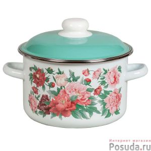 [6RD201M] Кастрюля эмал цил  4,0л 6RD201M Армель