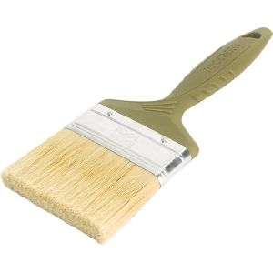 Кисть плоская 75 мм Микс-Стандарт смешанная щетина, пластиковая рукоятка