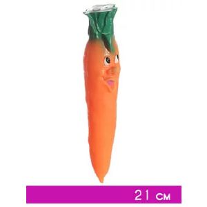 Игрушка для собак Зооник Морковь 21 см