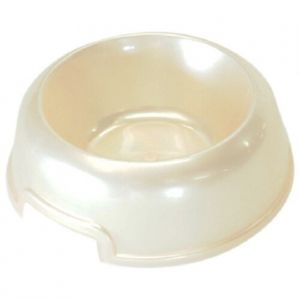 HOMEPET 200 мл миска для животных бежевый перламутр