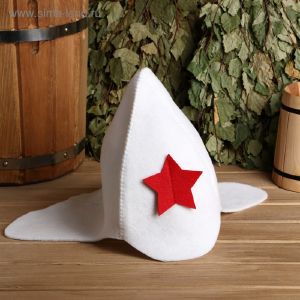 Шапка для бани «Будёновка» 4871030