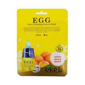 Маска для лица «EKEL», с яйцом, «Mask Pack Egg», 23 мл