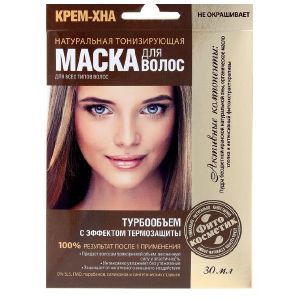 Маска для волос Крем-Хна «Турбообъем», 30 мл   1578949