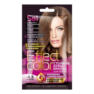 Стойкая крем-краска для волос Effect Сolor тон шоколад, 50 мл 2729919
