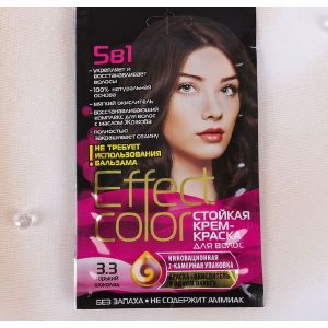Стойкая крем-краска для волос Effect Сolor тон горький шоколад, 50 мл 2729918