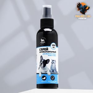 Биоспрей антипаразитарный «Пижон Premium»  для кошек и собак, 150 мл   4222729