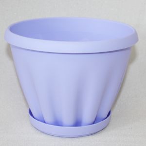 Горшок Знатный с поддоном d225 3,9 л Сиреневый