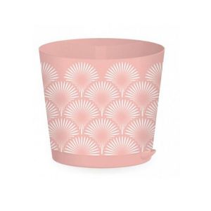 [ING47016РС] Горшок для цветов Easy Grow D 160 с прикорневым поливом 2 л Розовый сад
