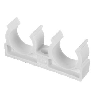 Опора для труб PP-R двойная 32 мм Белый