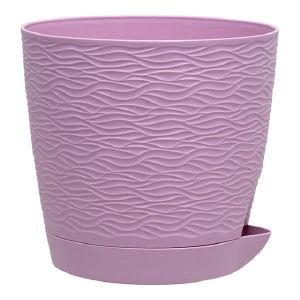 Кашпо Блюз с прикреп. поддоном Пунш d14 h13см 1,2л. КШ-8632 060094