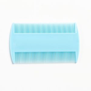 Расчёска для вычесывания блох, 8,8 х 5,2 см, светло-голубая   7438001