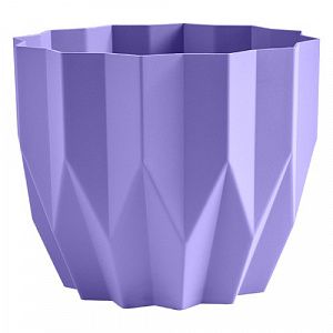 Кашпо Геометрия Лаванда d13, h16 см 0,8 л КШ-4119 068372