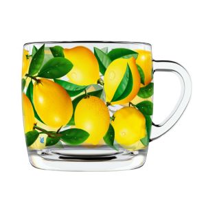 Кружка для чая 300 мл 2134-Д Лимон