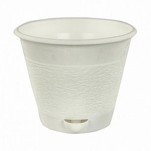 Горшок цветочный Альтернатива Мадера 2,5 л Белый М1418