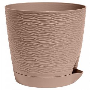 Кашпо Блюз с поддоном Фраппе d14 h13см 1,5л. КШ-9781 068476