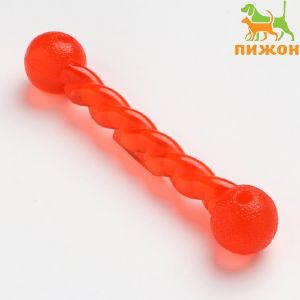 Игрушка «Плетёнка» малая, 19 см, каучук, красная 7916146