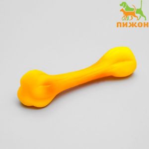 Игрушка пищащая «Кость» для собак, 15 см 875391