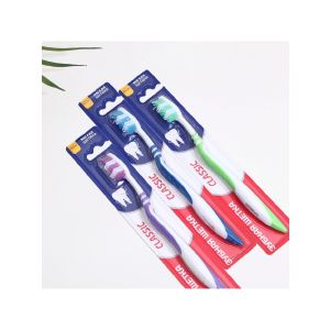Зубная щётка Rendall Classic, мягкая, микс, 1 шт.