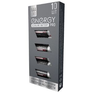 Батарейка Energy Pro LR03/10K, типоразмер ААА, 10 шт