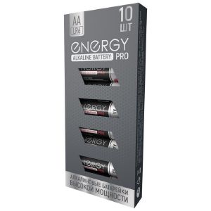 Батарейка алкалиновая Energy Pro LR6/10К (АА) 10 шт в упак