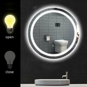 Зеркало с LED подсветкой, с сенсором 600*600мм G603