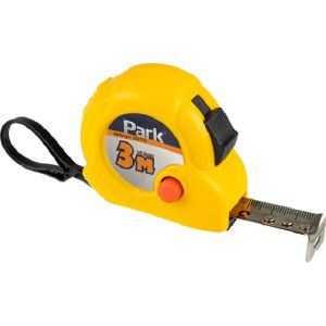 Рулетка Park, с фиксатором, 3 м 16 мм