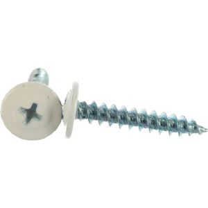 Саморез с прессшайбой 4,2 х 19 мм острый,для крепл.металла RAL7024, в уп.20 шт