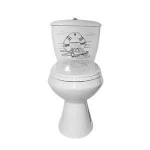 УНИТАЗ-КОМПАКТ «ЭЛИССА СТАНДАРТ» ДЕКОР КРУГ (КОС,НИЖН, СИД.ПОЛИПРОП, АРМ) (СТ.ОСКОЛ)